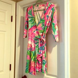 Lilly Pulitzer wrap dress